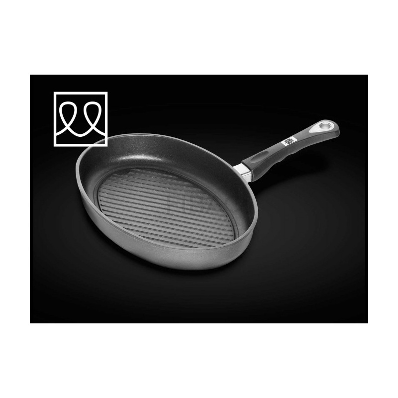 World's Best Pan kalagrillpann 35x24cm, indukts. eemald. käepide FIBAC